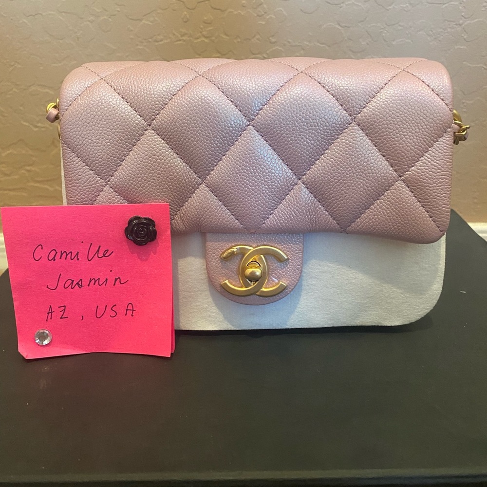 ❌SOLD❌🦄Chanel Perfect Mini Iridescent Pink🦄